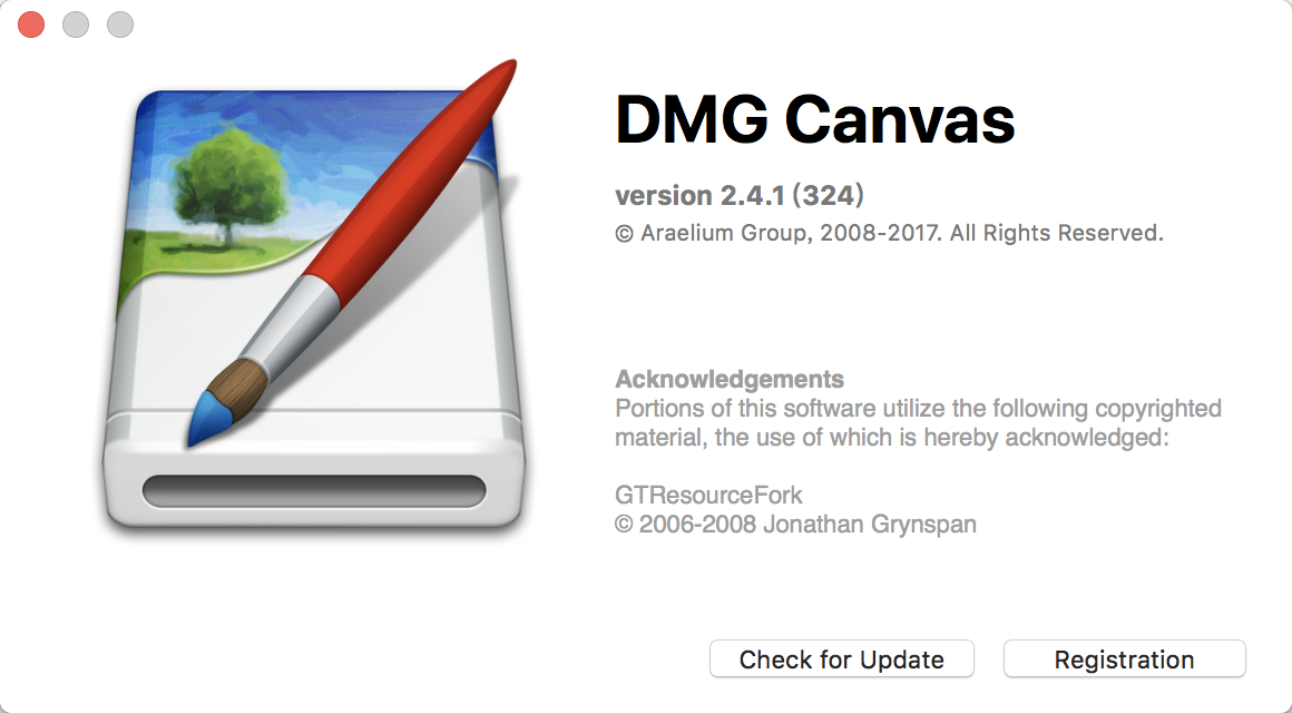 DMG Canvas 3.0.15 – MAC镜像DMG制作工具