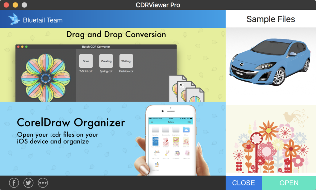 CDRViewer Pro 2.1 - Mac 上 的 CorelDRAW文件查看利器