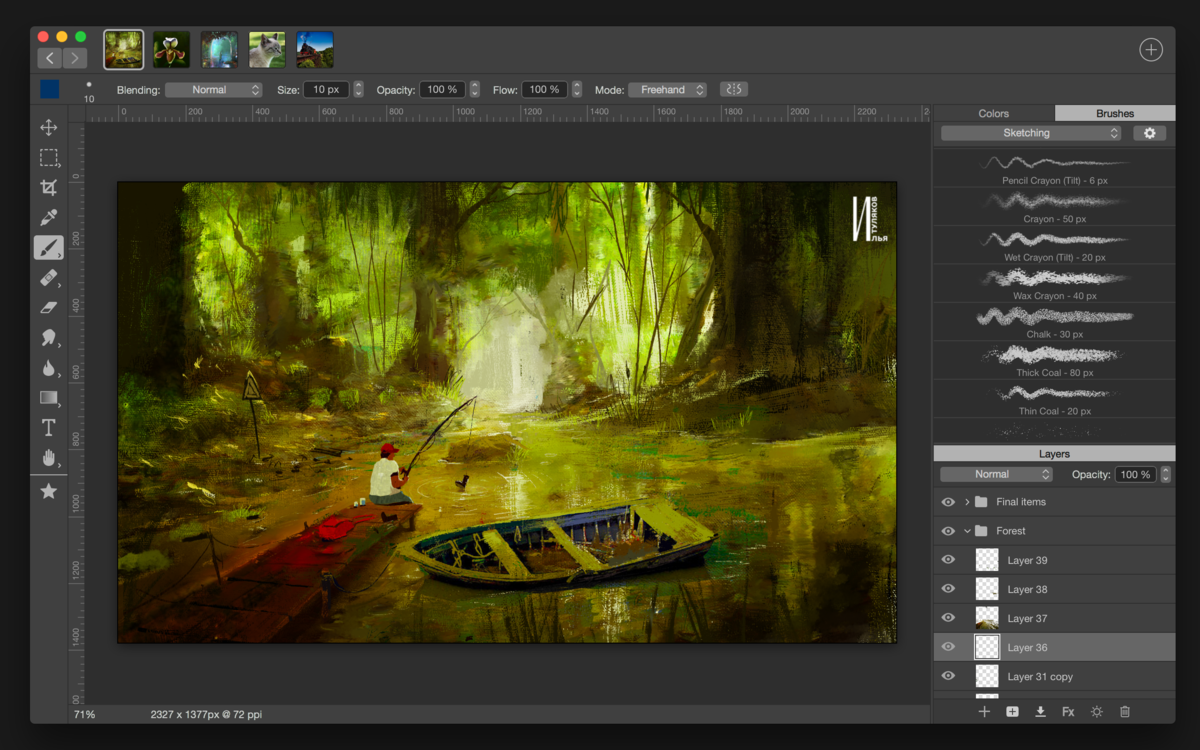 Artstudio Pro 2.1.3 - Mac上强大的绘图和照片编辑工具