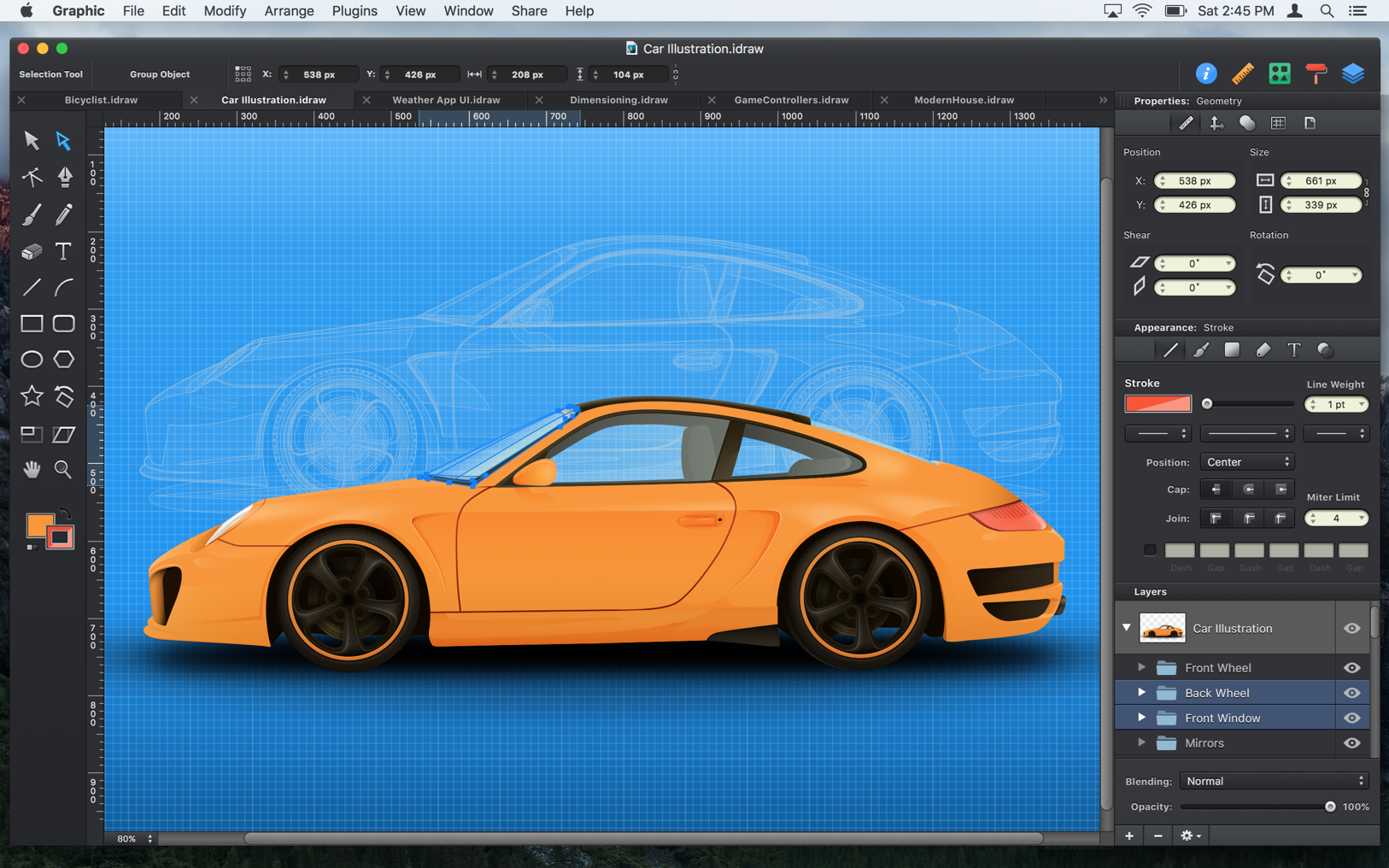 Graphic 3.1 - macOS上功能强大的矢量绘图和插画工具