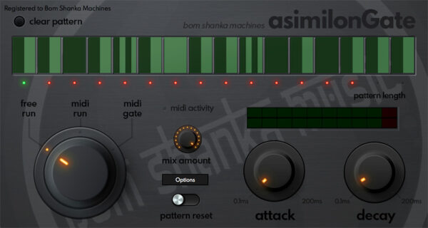 内部音序器音频插件 Bom Shanka Machines asimilonGate v1.1.8